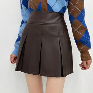 [금찌]금찌 러브 레자 미니 스커트 SK3221