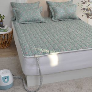 [샤이닝홈]리브린 플라워레인 세미마이크로 온수매트커버 SS