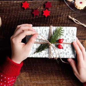 (나무에센스) 금은 별색 랩핑페이퍼 8매 빅사이즈 나무에센스 포장지 선물포장 래핑페어퍼