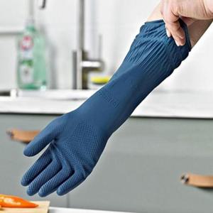 코멕스 고무장갑 청소 주방 천연 고무장갑 네이비 소