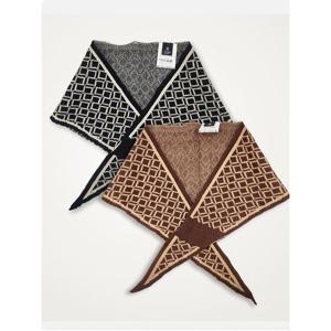 [레코브](레코브) 패턴 삼각 머플러(LC33BZAF916X)