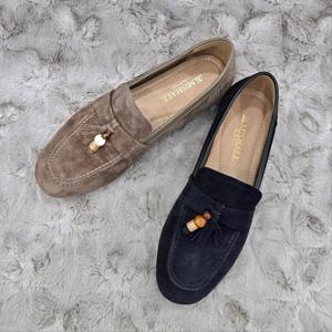 [탠디]여성 호박비드 태슬 로퍼 X2HS52DG22 BLACK KAKI 3DC JJ