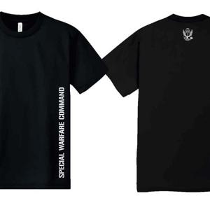군인용품 밀리터리 로고 사이드 특전사 컬러 반팔 티셔츠