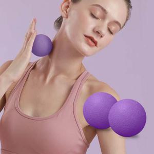 땅콩 더블 마사지볼 TPE 요가 지압 안마볼 홈트