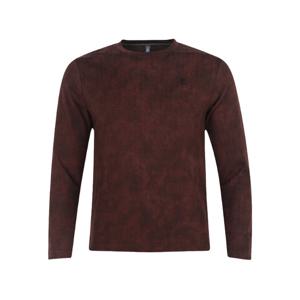 골피아 남성 가을용 로고 벨벳감촉 라운드 골프셔츠 MCTF5OM5579