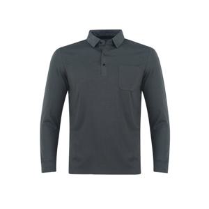 골피아 남성 봄가을 기능성 긴팔 카라 골프 티셔츠 GCTF5LU2589