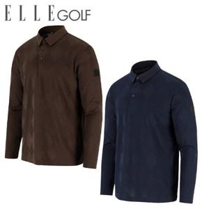 [엘르골프]남성 간절기 전판 자가드 폴로 티셔츠 6J55206_DJ