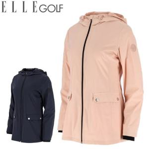 [엘르골프]여성 간절기 중기장 후드 안감 점퍼6J61302_DJ