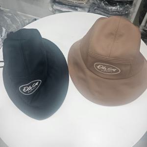 [엘르골프]여성 간절기 빅자수 버킷 햇6L27404