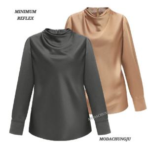 [미니멈]MD 새틴 드레이프 블라우스 MD MMYDAWB1330_CJ