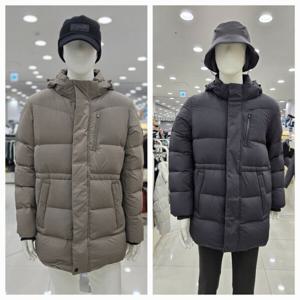 [핑]골프 남성 긴기장 후드 다운점퍼 111D4JA483A_GN