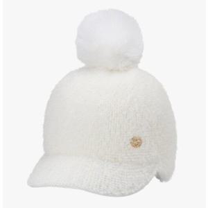 [엘르골프]여성 귀달이 방울 니트 캡 6K87405 블랙,베이지,아이