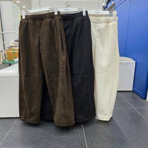 [에꼴리에]에꼴리에 코듀로이본딩폴딩와이드바지 25D1255_SC