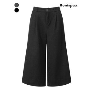 [보니스팍스]와이드 기모 큐롯 팬츠 (XPBPT012M0)