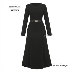 [미니멈]MD 머메이드 심플 원피스  MD MYDAWO1080BK