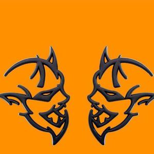 오토바이 엠블럼 스티커 자동차 데코 마크 튜닝 블랙