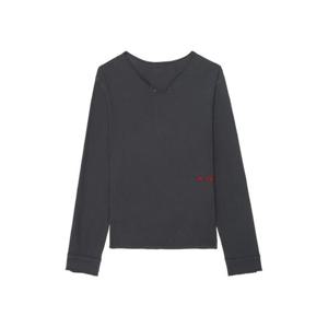 쟈딕앤볼테르 몬사티르 헨리 버튼 디테일 긴소매 티셔츠 JMTN01663