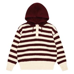 소이 HC12 와인 스트라이프후드니트티 25w5083