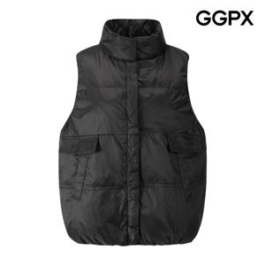 [지지피엑스]덕다운 하이넥 볼륨 패딩 베스트 (GP9VT024F)