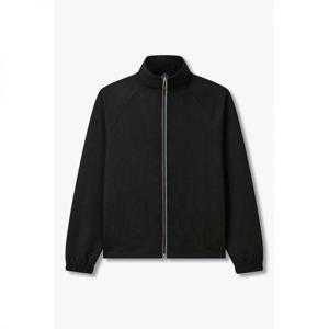 PAUL SMITH 스트라이프 집업 트랙 탑_블랙 5735127005