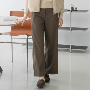 엄마옷 마담4060 사이드절개기모팬츠 데일리 여성바지 -ZPN2512045-