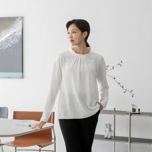 엄마옷 마담4060 심플이중넥블라우스 여성 데일리 -ZBL2512011-