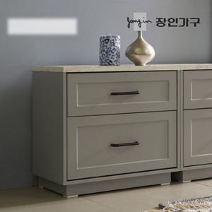 장인가구 셀리아 그레이 대리석패턴 600 협탁 높은 거실장