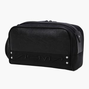 데상트골프파우치 VQA DQ32MFBG81-BLKG 아크먼트(ACMT) 남성 2지퍼 파우치 / BLACK