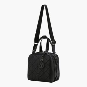 데상트골프가방 VQA DQ32WFBG89-BLKG 여성 미니 스퀘어백 / BLACK