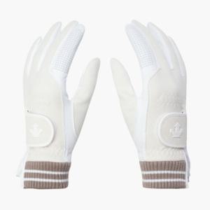 데상트골프장갑 VQA DQ42WFGLO2-IVYG 여성 360그립 방한 장갑 / Ivory