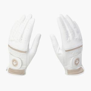 데상트골프장갑 VQA DQ32WFGL82-BEGG 여성 360 논슬립 양손 장갑 / Beige