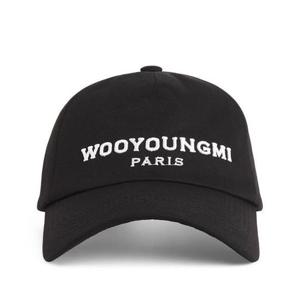 25SS 우영미 자수 볼캡 블랙 W251AC52 661B