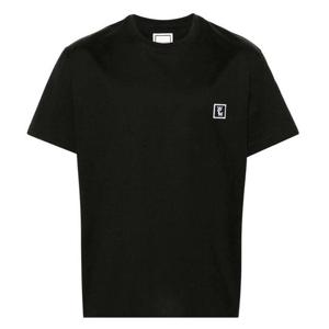 우영미 백로고 반팔 티셔츠 M243TS07708B