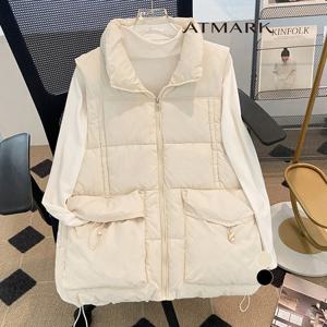 ATMARK 스퀘어포켓데일리패딩베스트_AA59VT014G