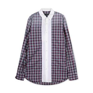 디스퀘어드2 남성 타탄 체크 네이비 셔츠 S74DL0502 S41549 001