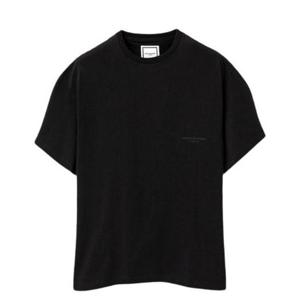 24SS 우영미 레더패치 반팔 티셔츠 W241TS02716B MRK