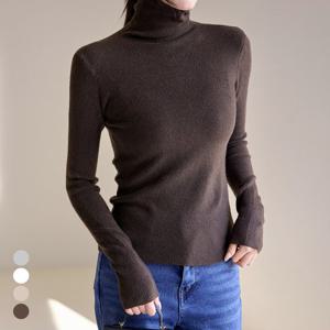 [모리스커밍홈] 보들보들 골지 베이직 폴라 니트_M2512KN150D