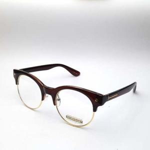 (rorgge) 남자 여자 원형 하금테 안경 7536