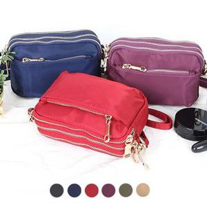 HLR 고급지퍼 여성 크로스백 핸드백 캐주얼 미니가방