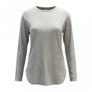 페이지플린  (F5DTS004) 라운드넥 안감 기모 옆 트임 긴팔 티셔츠