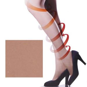 여성 쫀쫀하고 신축성 우수한 착압 스타킹 살색