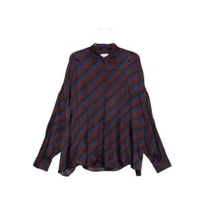 드리스 반 노튼 셔츠 010700 2256509 Burgundy blue