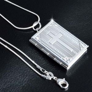 사진 액자 빈티지 실버 펜던트