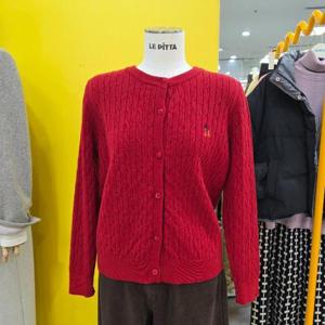 르피타 DP01 라운드꽈배기가디건 L254BKTC57