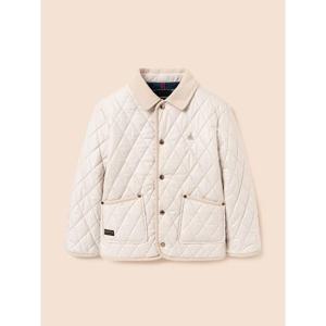 [빈폴키즈] [Essential] 퀼팅 점퍼  아이보리 (BI6138UE10)