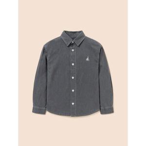 [빈폴키즈] [Essential] 데님 셔츠  애쉬 (BI6164UE24)