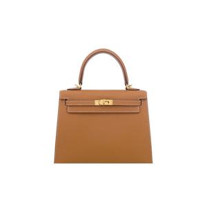 [엘러브] 에르메스 아웃켈리25 카멜골드 금장 5HH0578