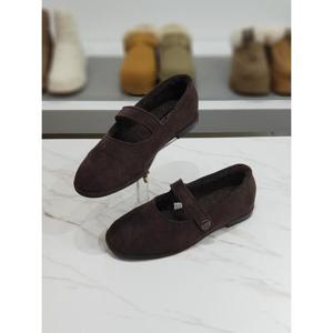 한슈 세이브존03 엘리 퍼안감 메리제인 단화 1cm AGHS01866-8csA