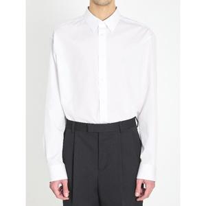 셀린느 트리옹프 자수 코튼 포플린 셔츠 RC0AZ0T01 01BC