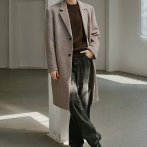 [지오다노] 남자 겨울 기모 와이드핏 데님 594811